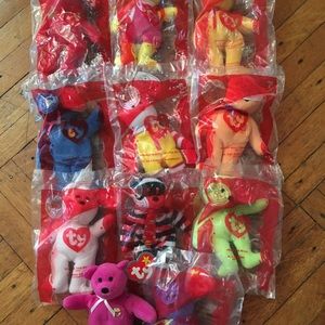 mcdonald's 25th anniversary beanie babies